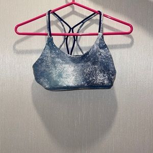 Blue Sports Bra